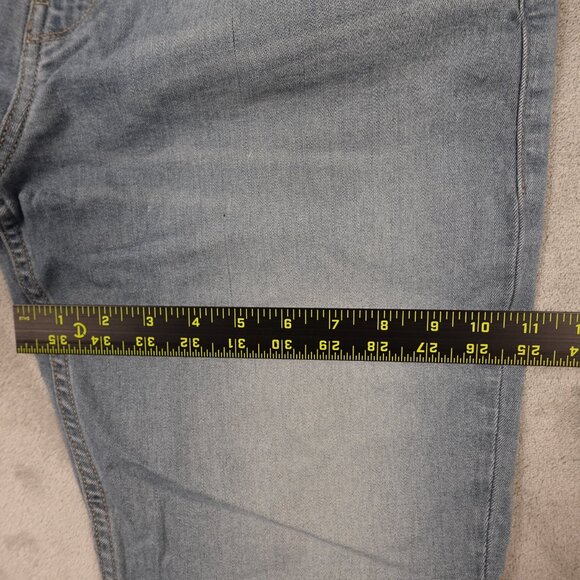 Paige Federal Slim Straight Jeans Men's 34 Light Wash Soft Stretch Denim - Picture 7 of 15